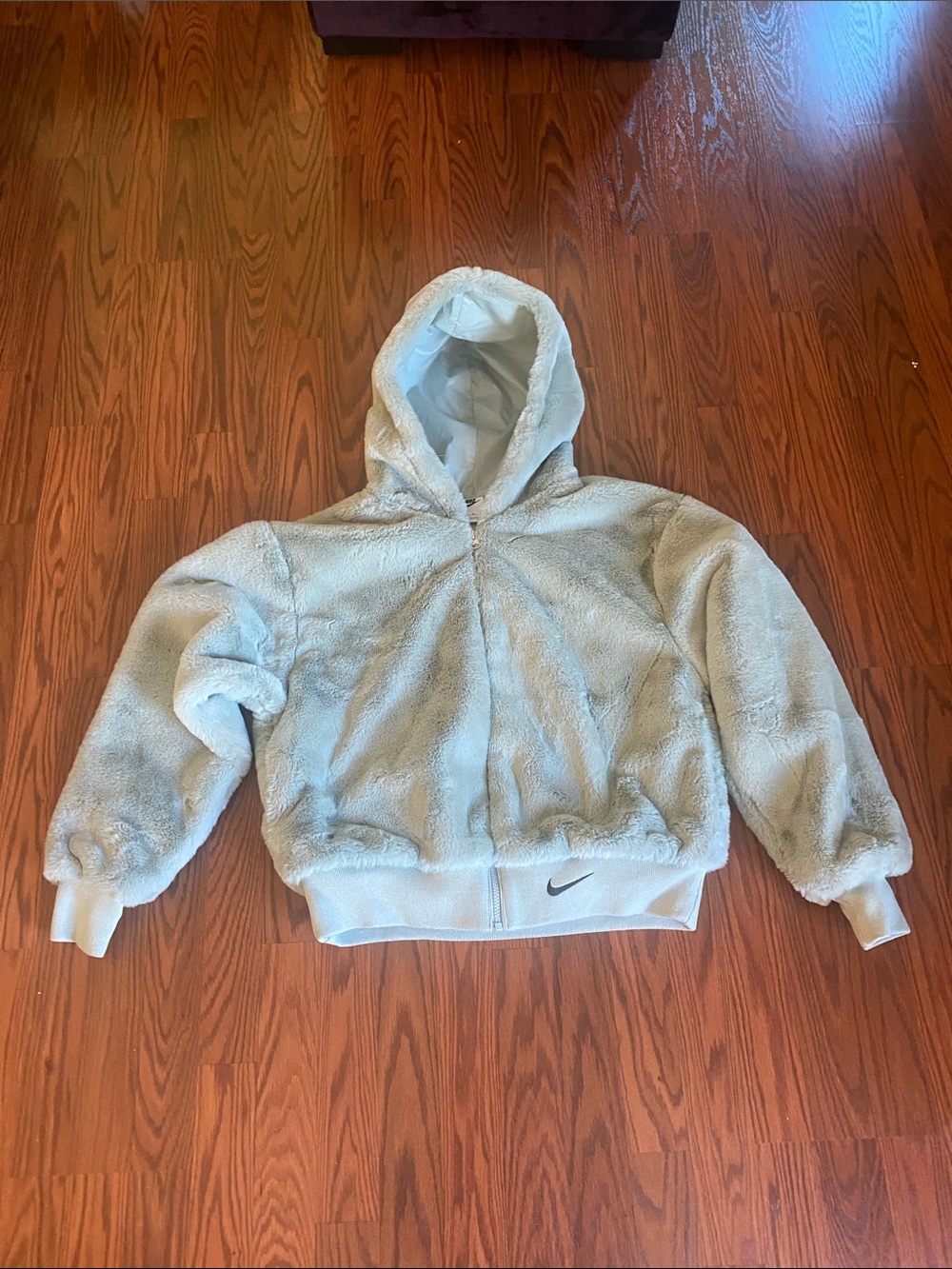 Nike women’s faux fur winter coat.